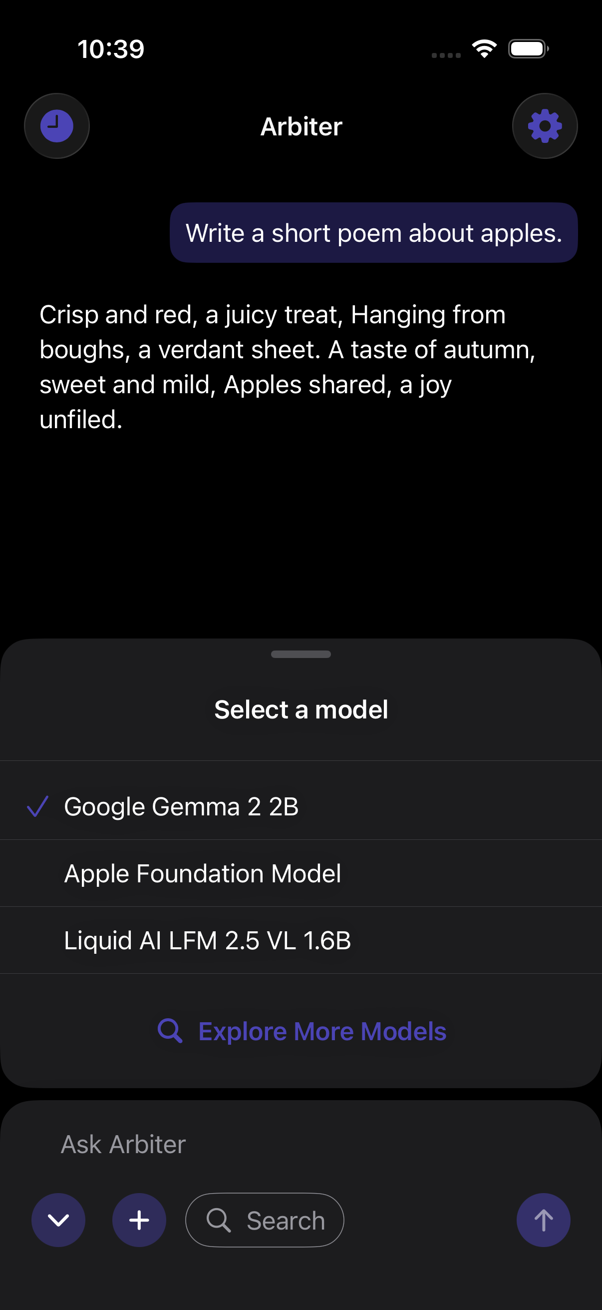 Technical conversation with keyboard visible